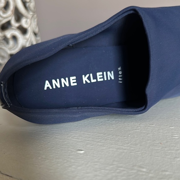 Anne Klein Midnight Blue Block Heels - Picture 2 of 7